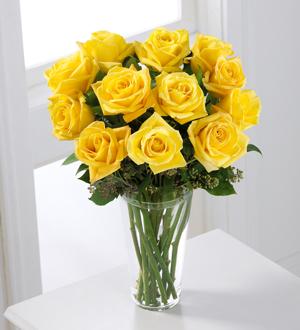 The FTD® Yellow Rose Bouquet