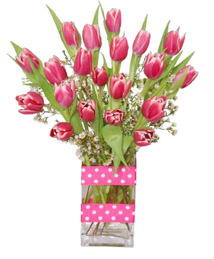 kissable tulips valentine's day Bouquet Flower Delivery Austin TX ...